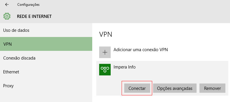 Conectar a uma VPN