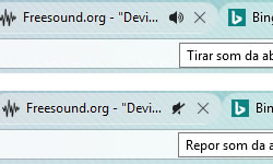 Tirar o som do Firefox