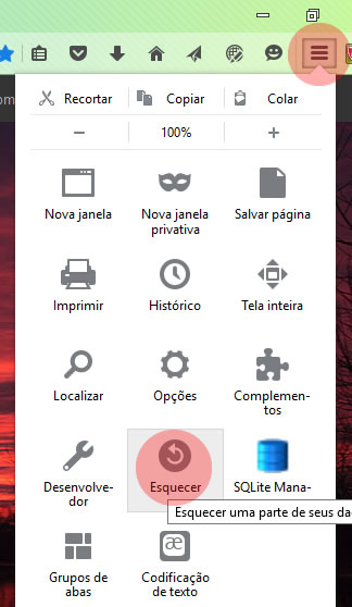 Recursos do Firefox